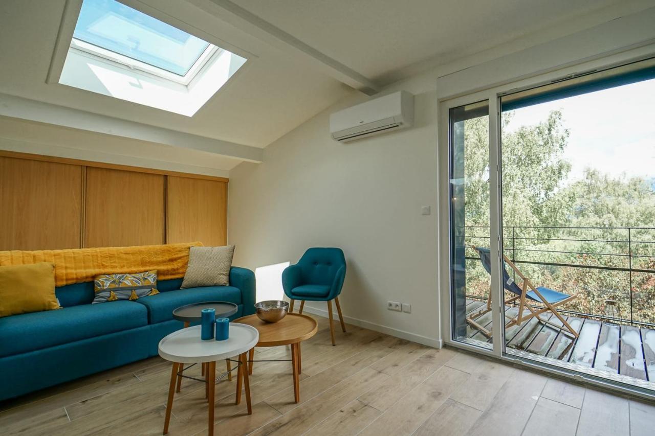 La Tournette Superb Quiet Apartment 300 Meters From The Lake Sevrier Bagian luar foto